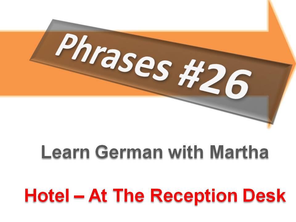 26. - Hotel - Reception Desk - Deckblatt1