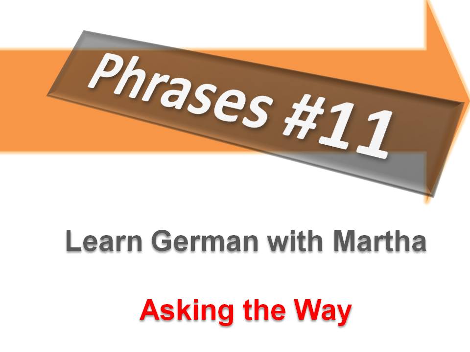 Prsentation - 11. Asking the way - Deckblatt